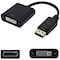 Add-On Addon Displayport Male To Dvi-D Dual Link (24+1 Pin) Female Black DISPORT2DVID - alternate 1